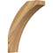 Ekena Millwork 6"W x 20"D x 26"H Thorton Rough Sawn Knee Brace, Western Red Cedar BRC06X20X26THR00RWR - alternate 1